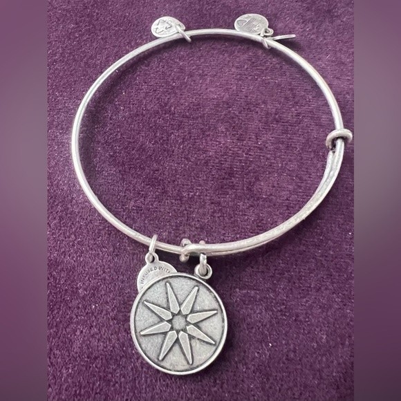 Alex and Ani Bangle Bracelets Friend and STAR OF VENUS adjustable Bracelet - Picture 2 of 11